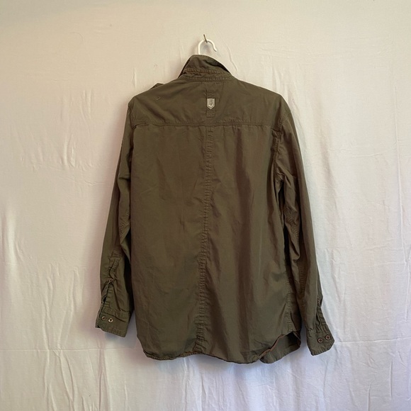 Point Zero Premium Long Sleeve Button Down Mens Med EUC - Picture 2 of 7